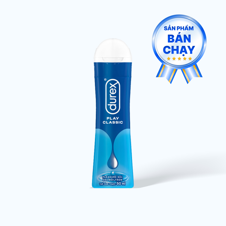 Gel bôi trơn DUREX Play Classic giảm triệu chứng khô âm đạo khi quan hệ (chai 50ml)