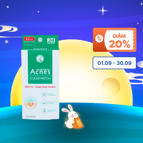 Miếng dán mụn ACNES Clear Patch (Hộp 24 miếng)