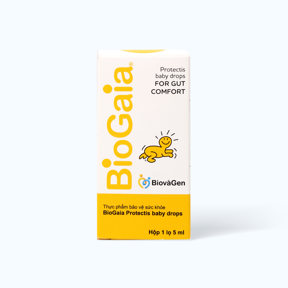 Men vi sinh BioGaia Protectis Baby Drops (5ml) giúp bổ sung lợi khuẩn cho bé