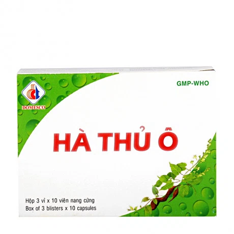 Viên nang Hà Thủ Ô trị thiếu máu, chóng mặt, ù tai, đau lưng, râu tóc bạc sớm (3 vỉ x 10 viên)