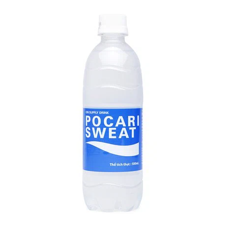 Nước uống Pocari Sweat bổ sung ion, bù nước nhanh (Chai 500ml)