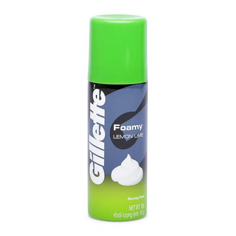 Bọt cạo râu Gillette Foamy Hương Chanh - 50G