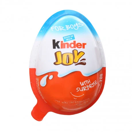 Socola Kinder Joy cho bé trai 20g kèm đồ chơi bất ngờ