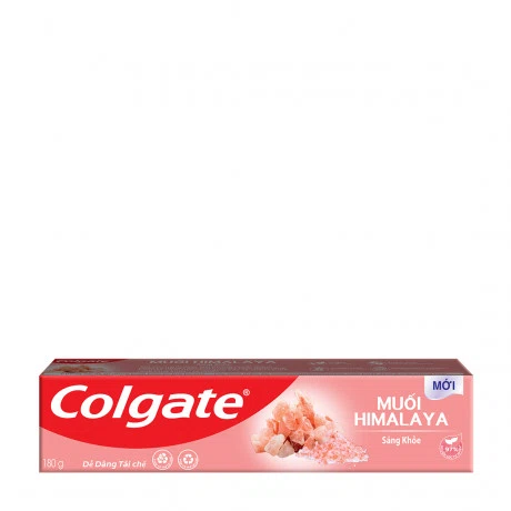 Kem Đánh Răng COLGATE Muối Himalaya Sáng Khỏe (tuýp 180g)