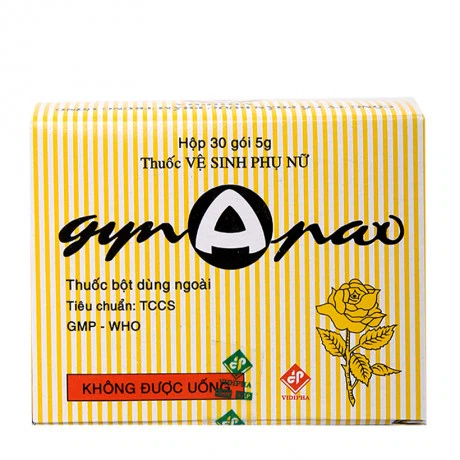 Thuốc vệ sinh Gynapax 5g vệ sinh và tẩy trùng niêm mạc phụ khoa (Hộp 30 gói)