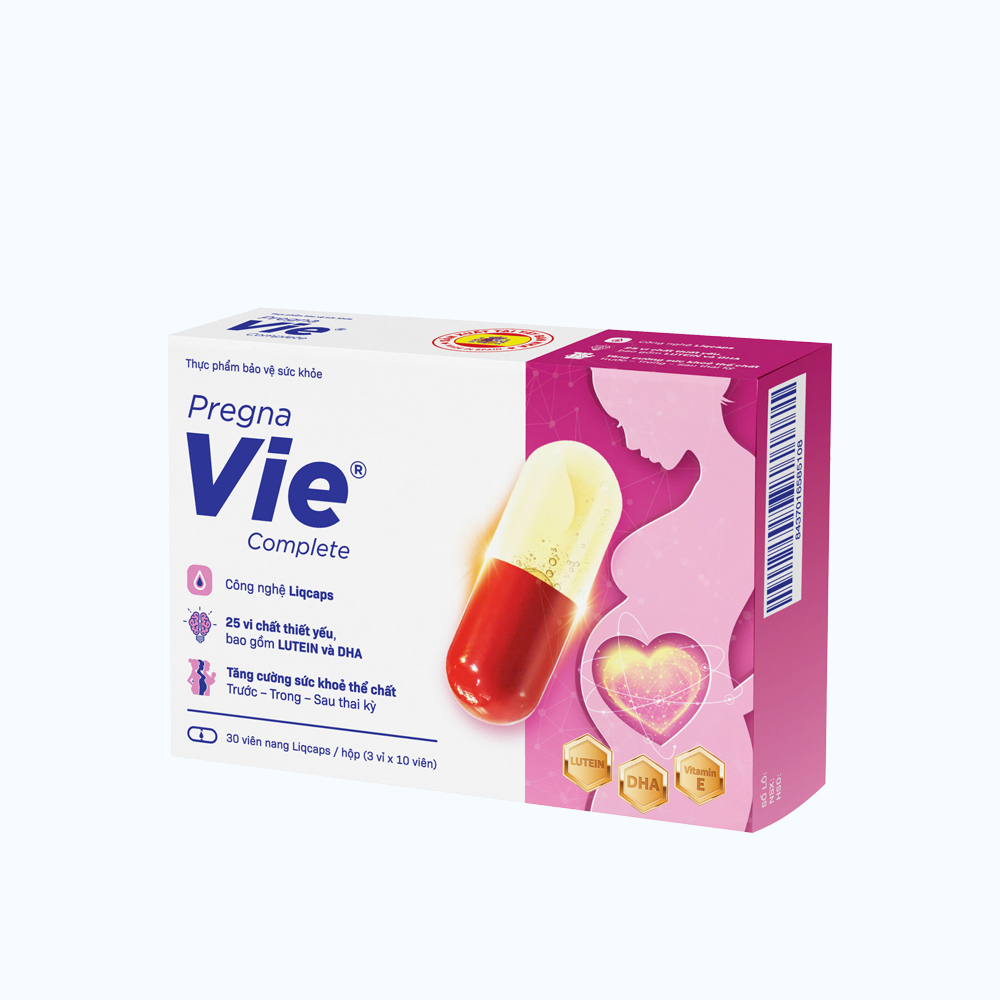 Viên uống Pregnavie Complete bổ sung dinh dưỡng cho mẹ bầu (hộp 30 viên)