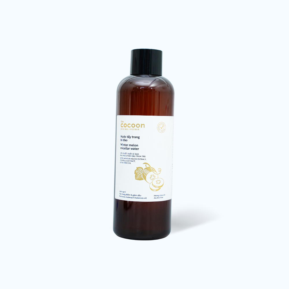 Nước Tẩy Trang Bí Đao Cocoon Làm Sạch & Giảm Dầu 500ml