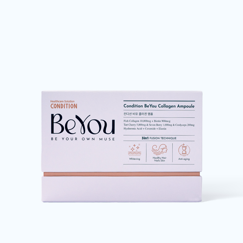 Thực phẩm bổ sung COLLAGEN CONDITION BEYOU AMPOULE 10.000MG (Hộp 10 Chai)