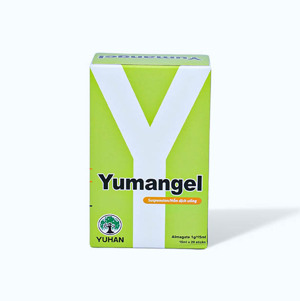 Yumangel (Hộp/20 gói) – Gel dạ dày chữ Y, giảm đau, ợ nóng nhanh