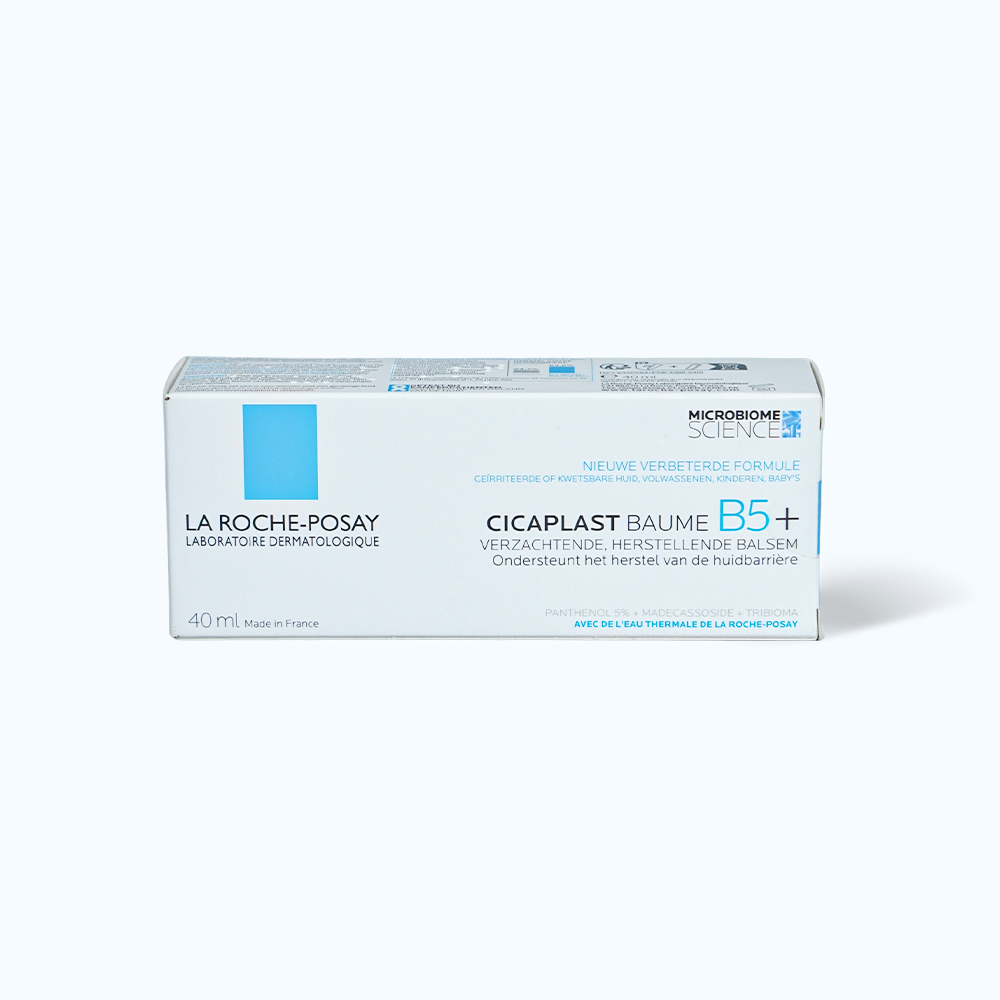 Kem dưỡng da LA ROCHE POSAY Cicaplast Baume B5+ giúp làm mát và làm dịu da (Tuýp 40ml)