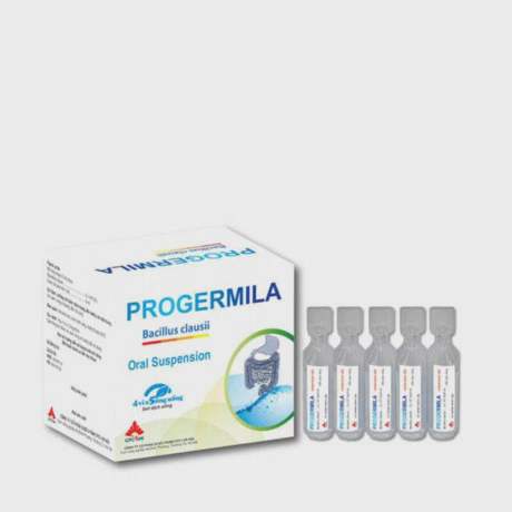 Hỗn dịch uống Progermila cân bằng hệ vi sinh đường ruột (hộp 20 ống)