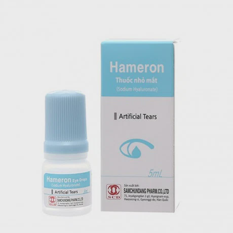 Thuốc nhỏ mắt Hameron giảm khô mắt, bôi trơn (chai 5ml)