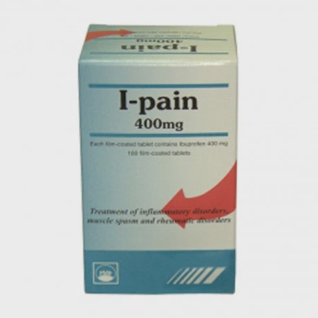 Thuốc I-pain 400mg giảm đau, điều trị triệu chứng trong thấp khớp, viêm khớp (10 vỉ x 10 viên)