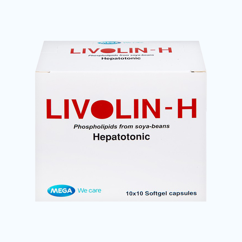 Thuốc Livolin-H trị viêm gan, xơ gan (10 vỉ x 10 viên)