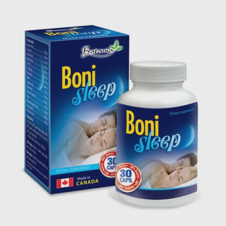 Viên uống Boni Sleep (Chai 30 viên) hỗ trợ cải thiện giấc ngủ ngon