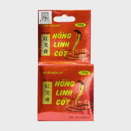 Hồng Linh Cốt giảm viêm khớp, đau mỏi cơ, bong gân (Hộp 10g)