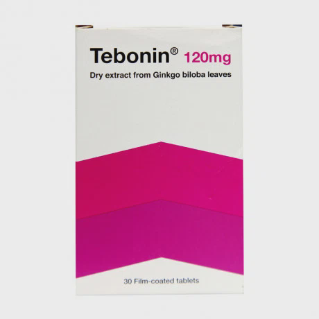 Thuốc Tebonin 120mg điều trị rối loạn tuần hoàn máu não (2 vỉ x 15 viên)