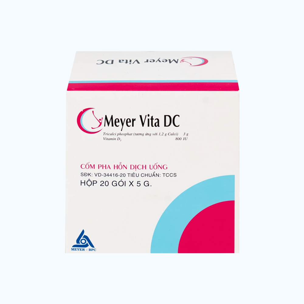 Cốm pha uống Meyer Vita DC điều trị, phòng ngừa thiếu D3 và calci (20 ...