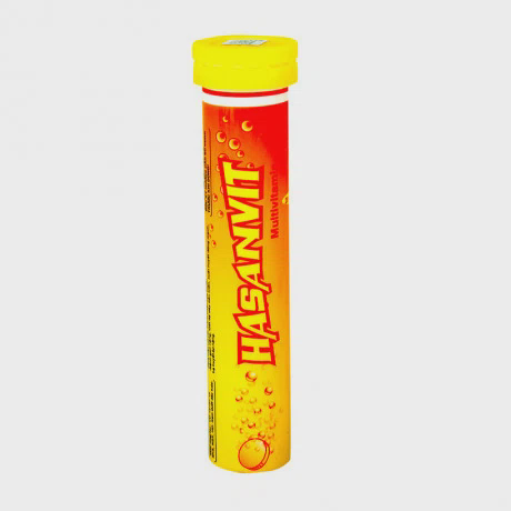 Viên sủi bọt Hasanvit Multi cung cấp các vitamin cho cơ thể, giảm căng thẳng, mệt mỏi (tuýp 20 viên)