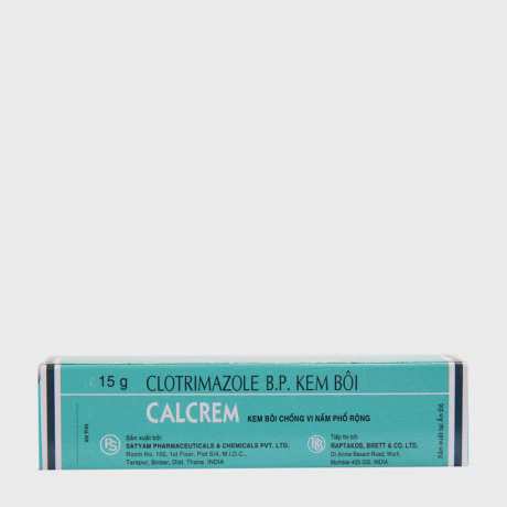 Thuốc Calcrem 1% chống vi nấm phổ rộng (tuýp 15g).