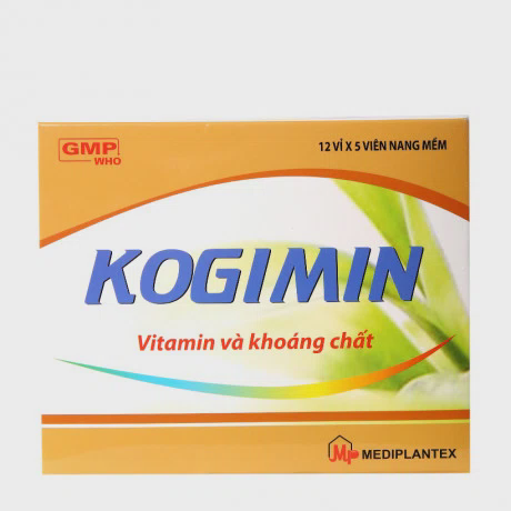 Thuốc Kogimin viên bổ sung vitamin, hỗ trợ thiếu hụt (12 vỉ x 5)