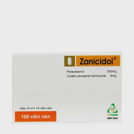 Thuốc Zanicidol điều trị các triệu chứng đau nhức (10 vỉ x 10 viên)