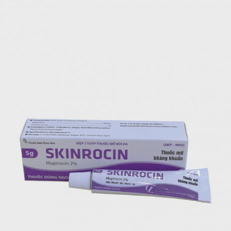 Thuốc Skinrocin điều trị nhiễm khuẩn ngoài da, chốc lở (5g)