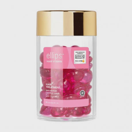 Serum Dưỡng Tóc ELLIPS Hair Treatment dành cho tóc nhuộm (hũ 50 viên)