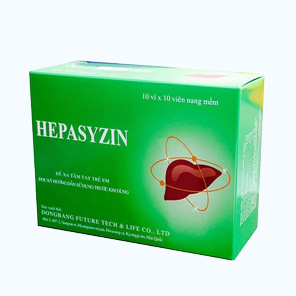 Hepasyzin (10 vỉ x 10 viên) trị viêm gan mạn tính, xơ gan