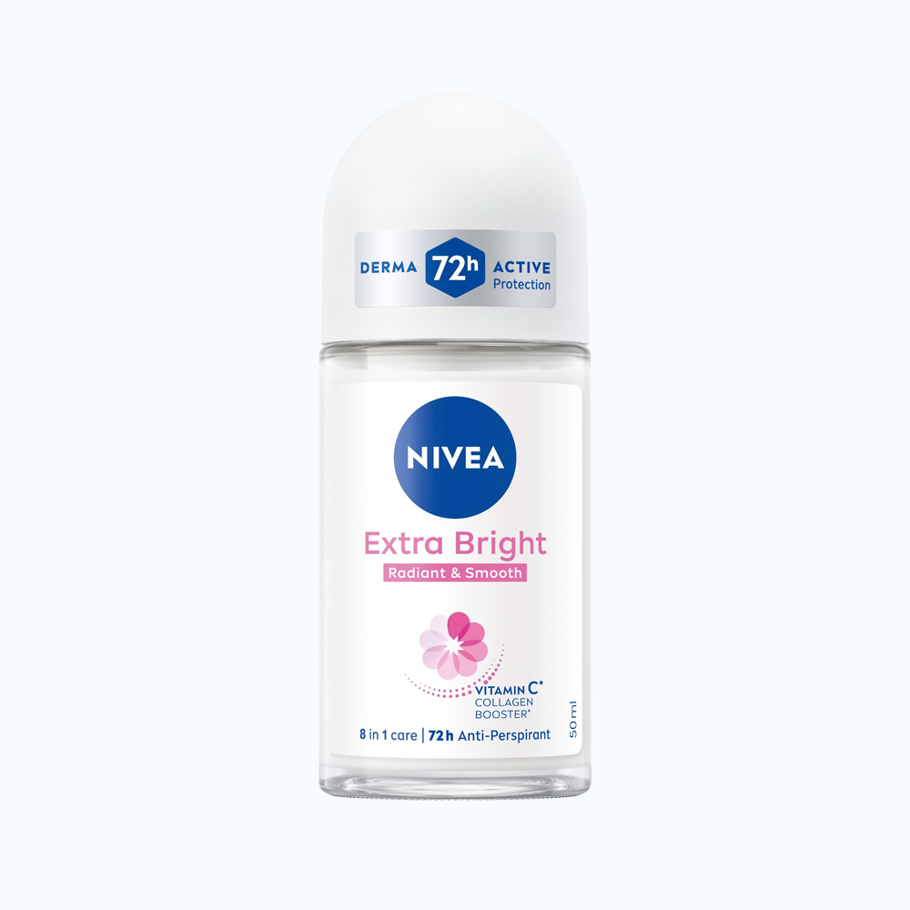 Sáp Khử Mùi Trắng Mịn Mờ Vết Thâm Nivea Extra Brightening 50Ml