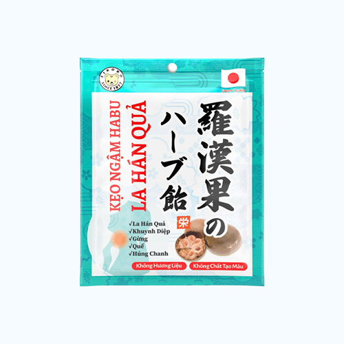 Eikodo Kẹo Ngậm La Hán Quả Gói 15g