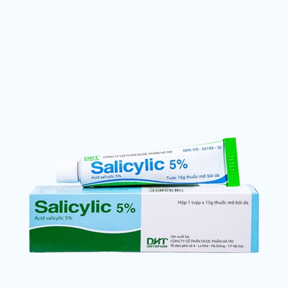 Salicylic 5% Hataphar (Hộp 1 tuýp 15g)