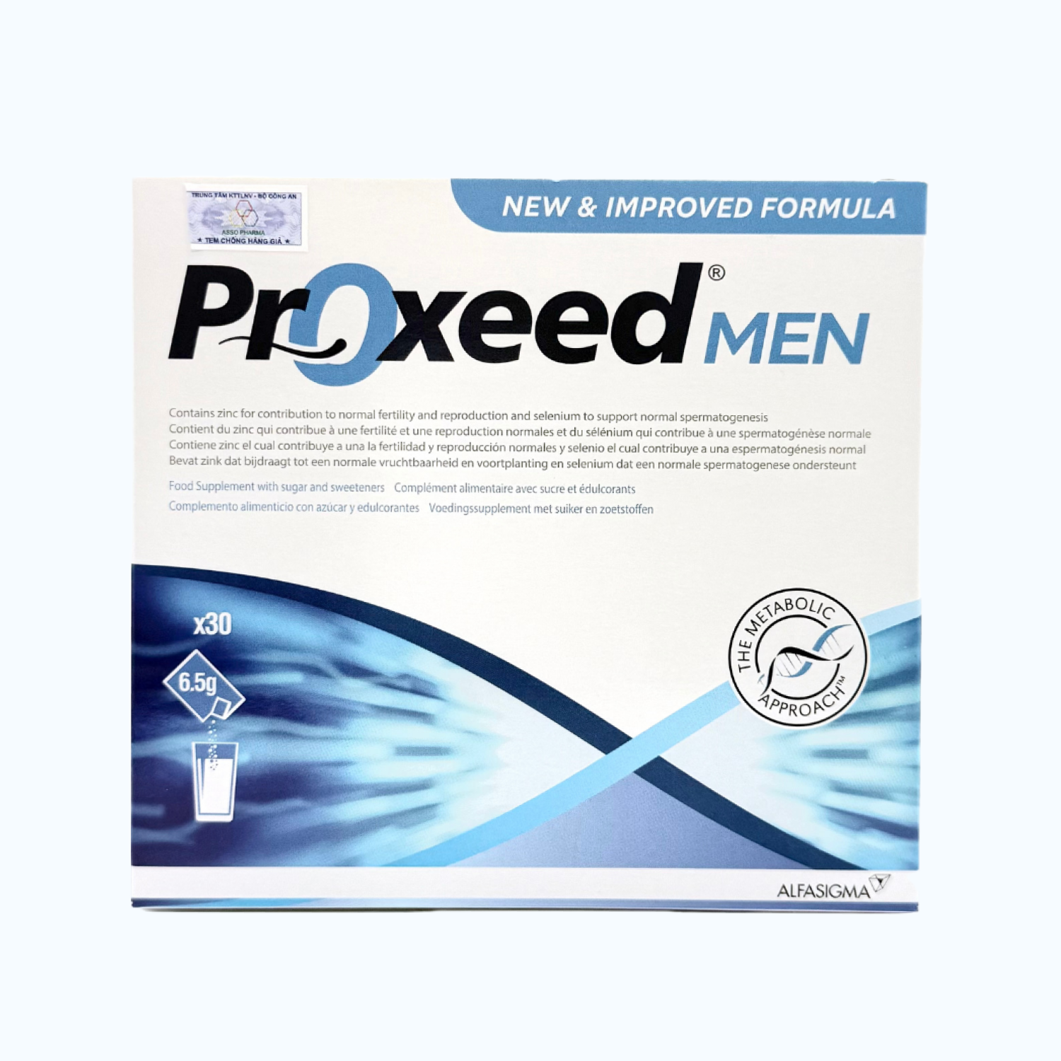 Proxeed® Men cải thiện chất lượng tinh trùng (Hộp 30 gói)