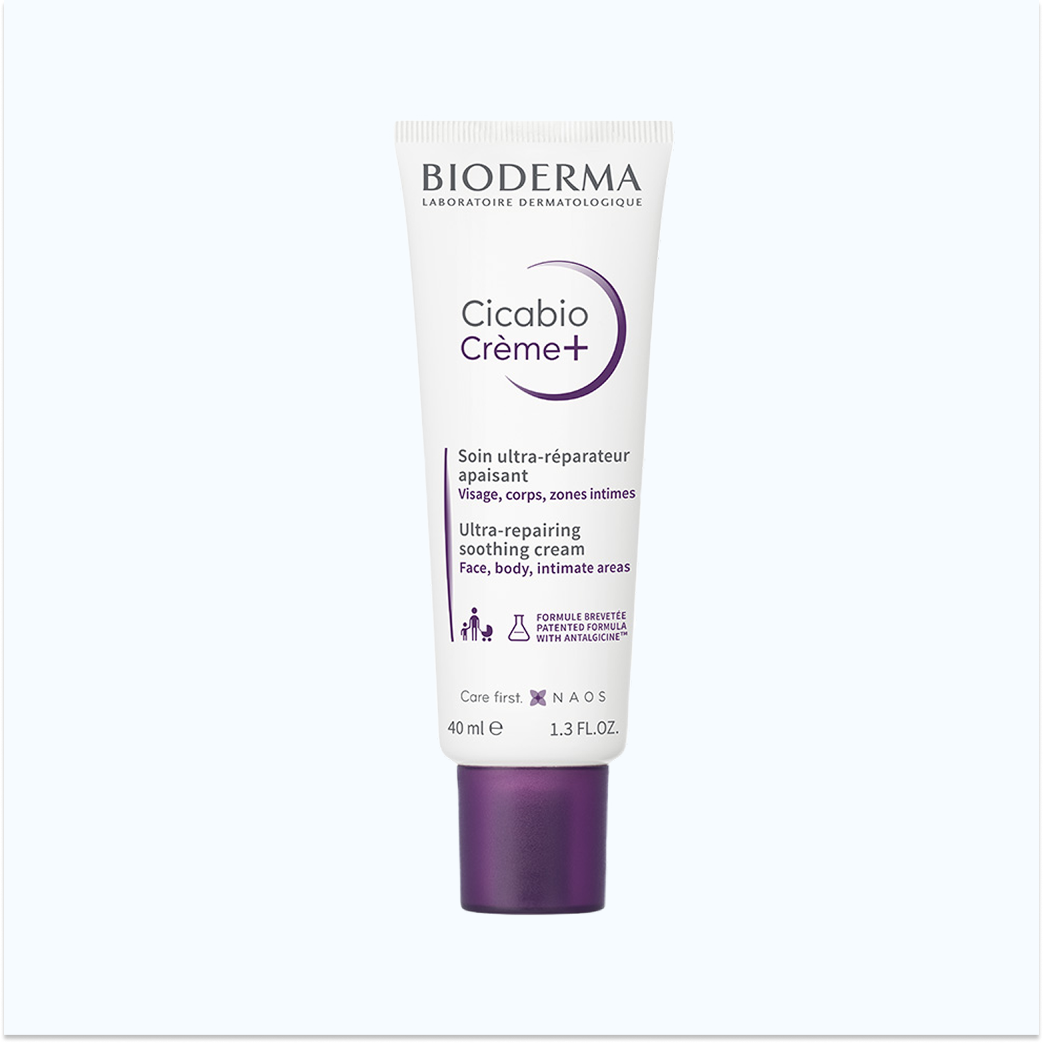 Kem Bioderma Cicabio Crème+ phục hồi và làm dịu da, làm mờ sẹo tuýp 40ml
