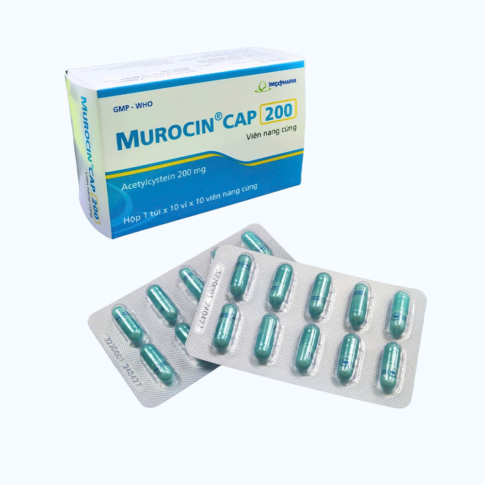 Murocin 200mg Imexpharm (Hộp 100 viên)