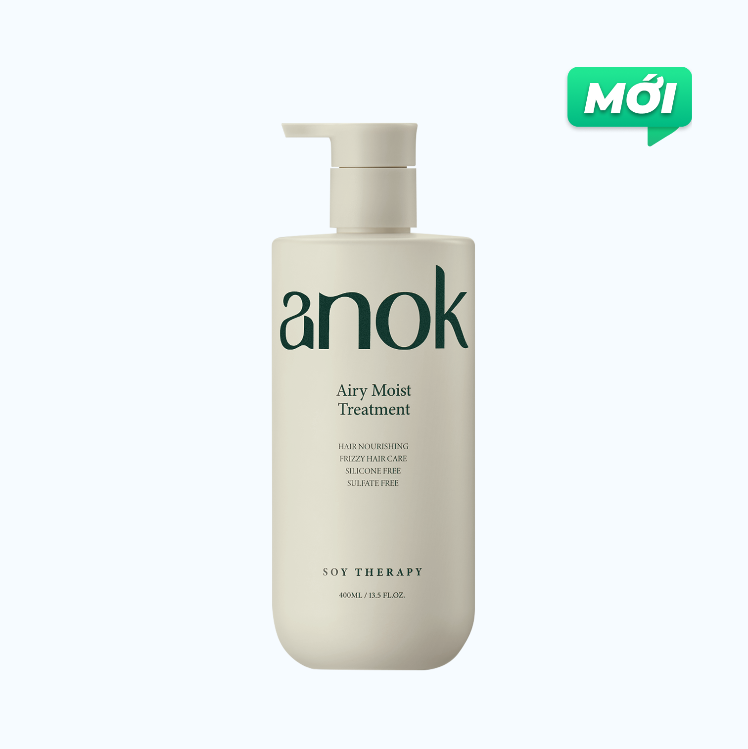 Dầu Xả Anok giúp giảm xơ rối cho tóc mềm mại, óng mượt và khỏe hơn (400ml/Chai)