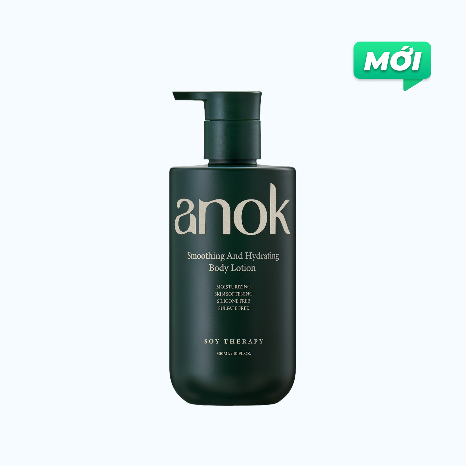 Kem Dưỡng Toàn Thân Anok Smoothing & Hydrating cấp ẩm làm mềm mịn (300ml/Chai)