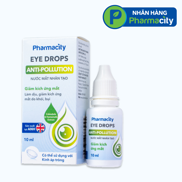 Nước mắt nhân tạo Pharmacity Anti-Pollution 10ml