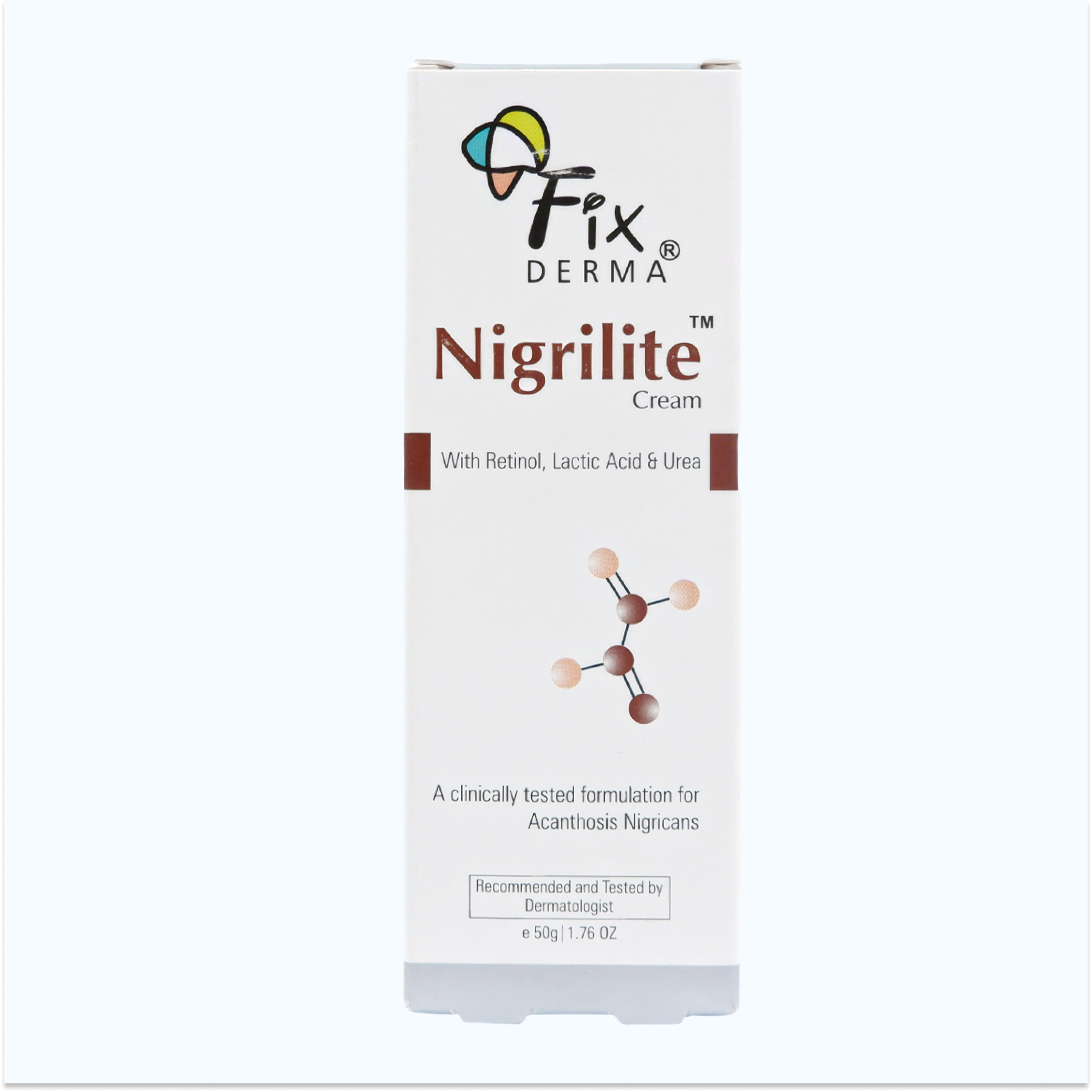 Kem dưỡng Fixderma Nigrilite làm mờ vết thâm trên cơ thể tuýp 50g