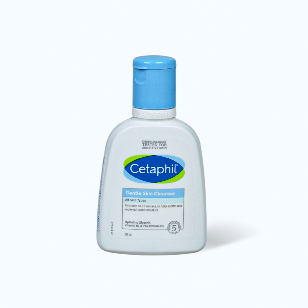 Sữa rửa mặt CETAPHIL Gentle Skin Cleanser phù hợp mọi loại da (Chai 125ml)