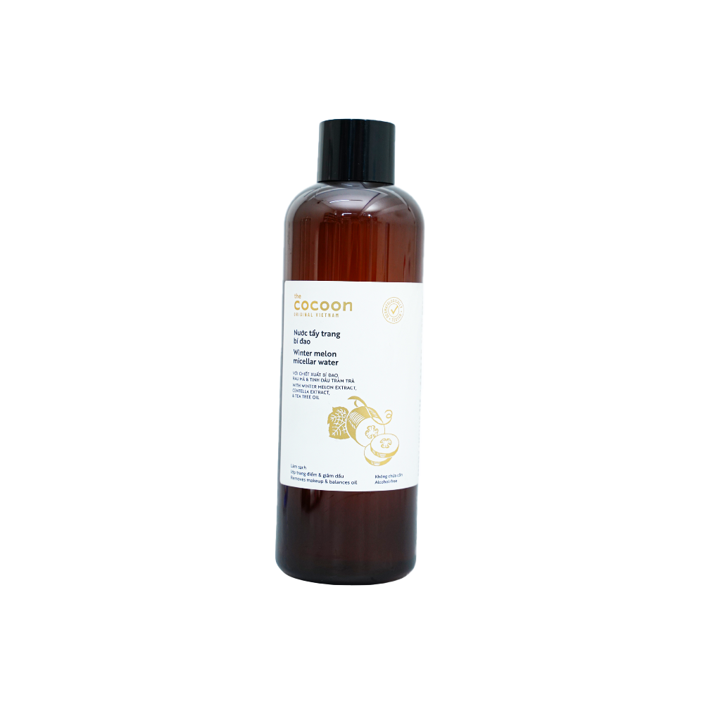Combo 2 Nước Tẩy Trang Bí Đao Cocoon Làm Sạch & Giảm Dầu 500ml