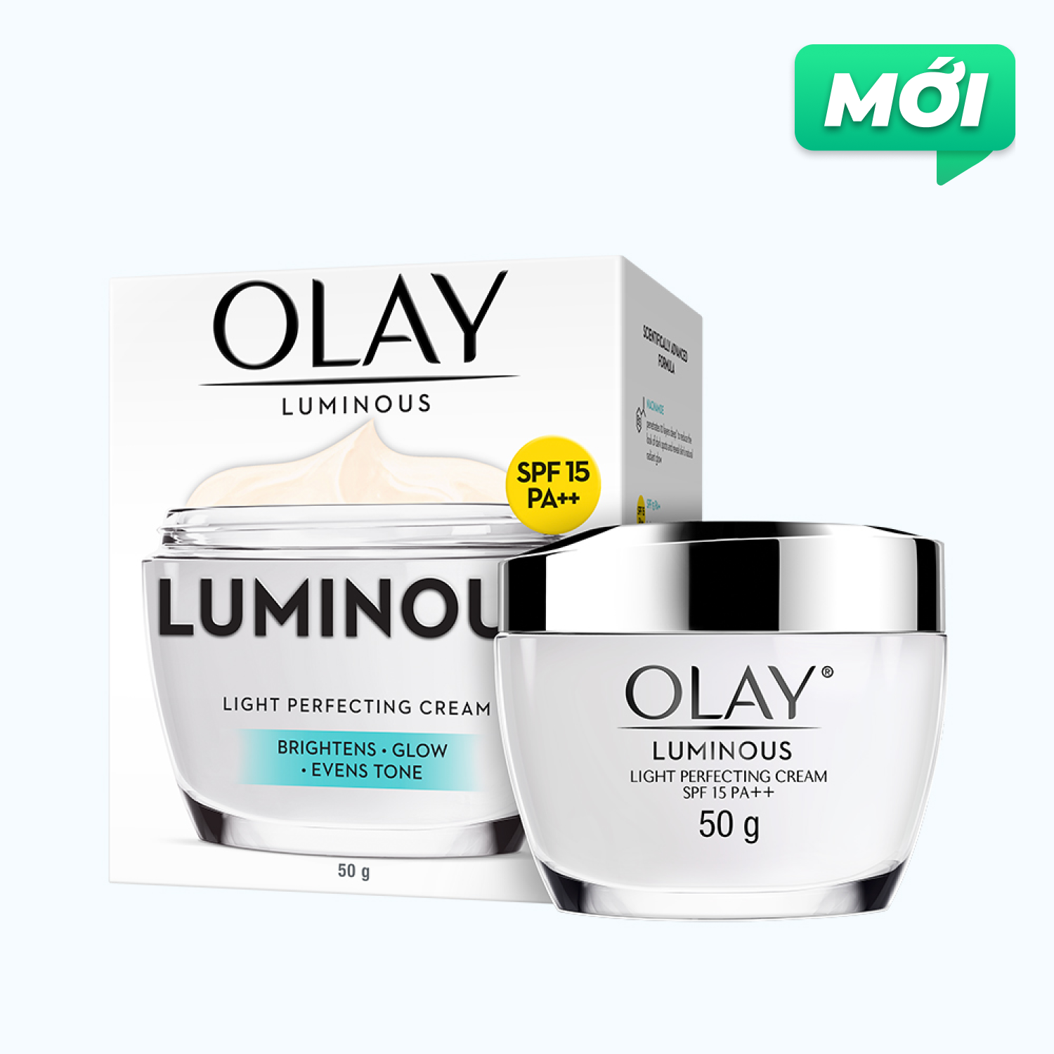 Kem Dưỡng Da Olay Luminous Ban Ngày Hỗ Trợ Làm Sáng Da 50g/Hũ
