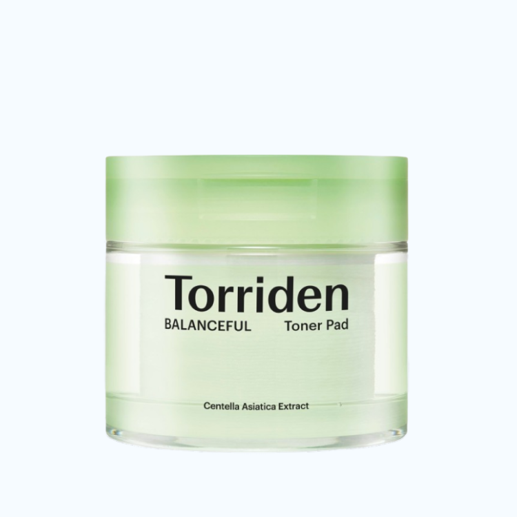 Torriden BALANCEFUL Toner Pad làm mát dịu da, cân bằng pH trên da 60 miếng