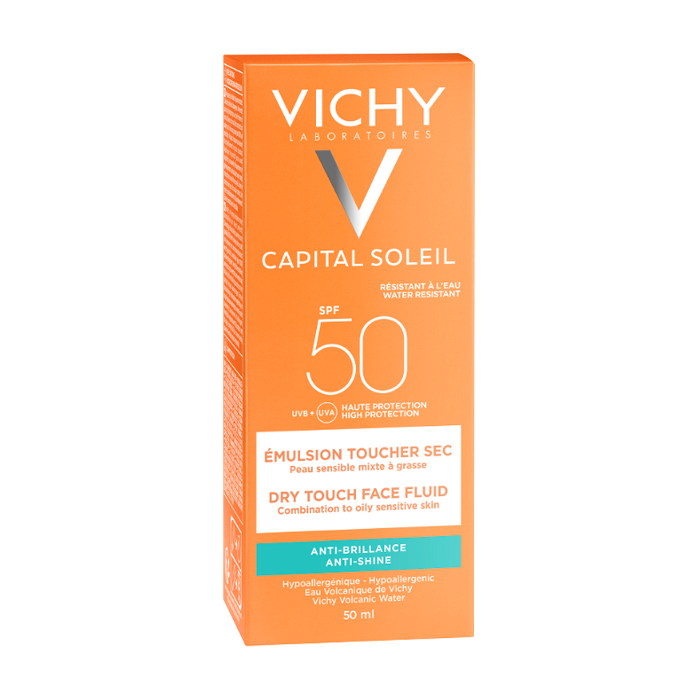 Kem chống nắng không màu, không nhờn rít VICHY Capital Soleil SPF50 (Tuýp 50ml)