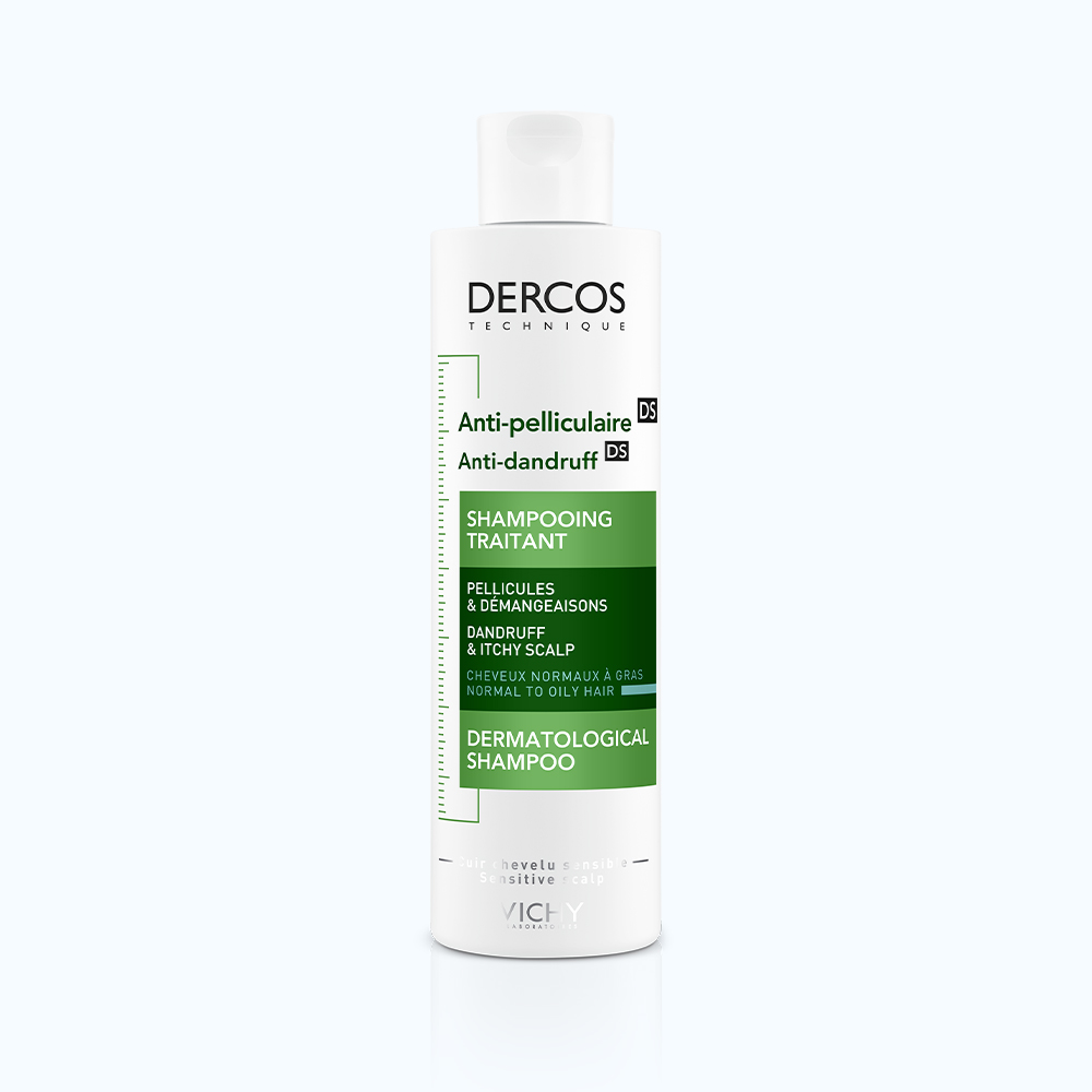 Dầu Gội Giảm Gàu Vichy Dercos Dành Cho Da Đầu Dầu 200ml
