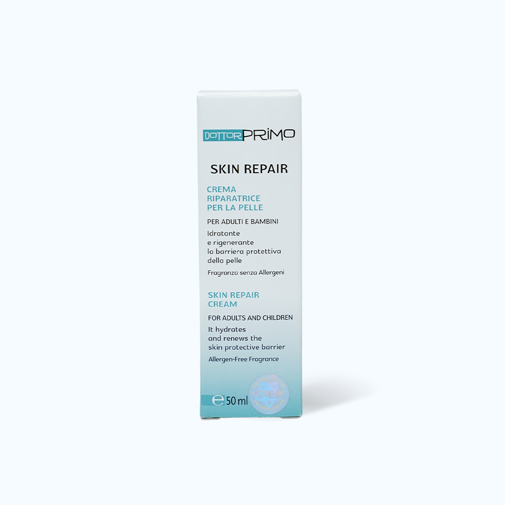Kem dưỡng DOTTORPRIMO Skin Repair duy trì độ ẩm, dùng cho da nhạy cảm (50ml)