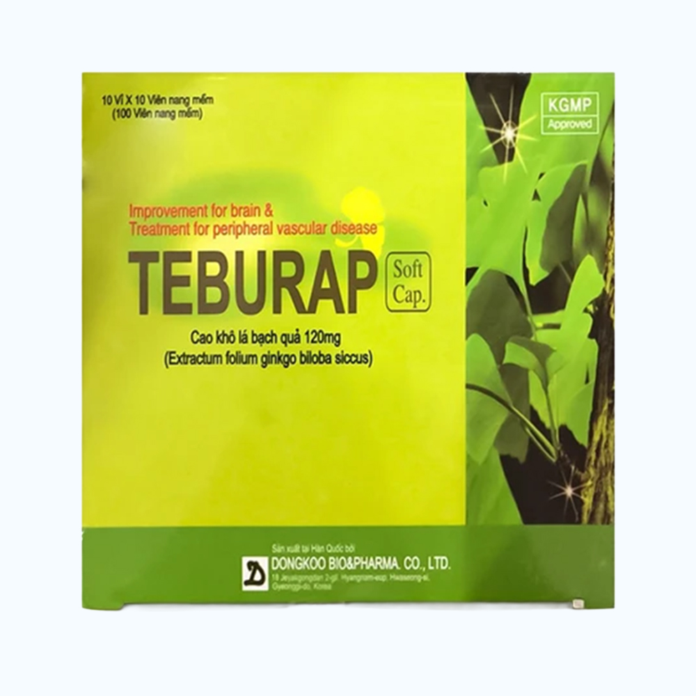 Thuốc Teburap 120mg điều trị rối loạn tuần hoàn ngoại biên