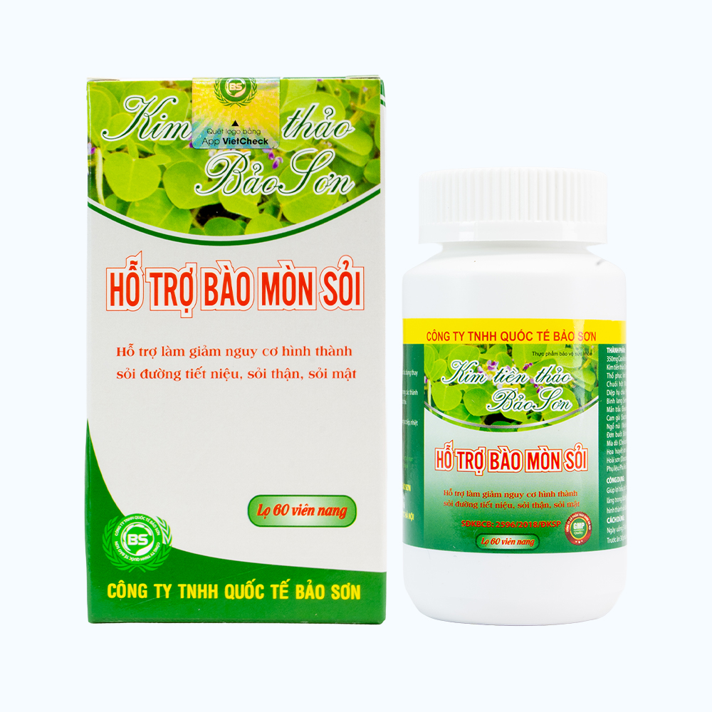 Thực phẩm bảo vệ sức khỏe Kim Tiền Thảo Bảo Sơn