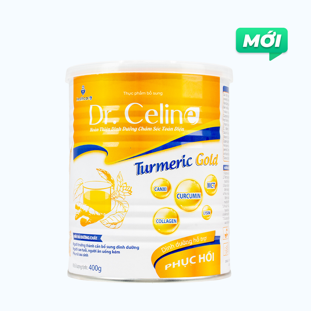 Sữa nghệ Dr Celine Turmeric Gold (Lon 400G)