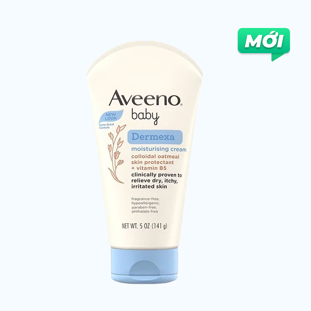 Kem dưỡng ẩm Aveeno Baby Dermexa giúp làm dịu da chàm cho bé (Tuýt 100g)